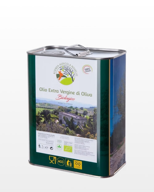 2 Litri - Olio Extra Vergine di Oliva Biologico