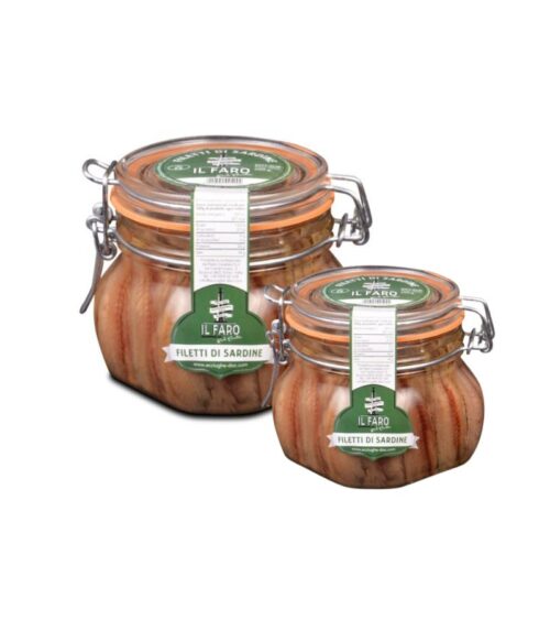 Filetti di sardine 550gr