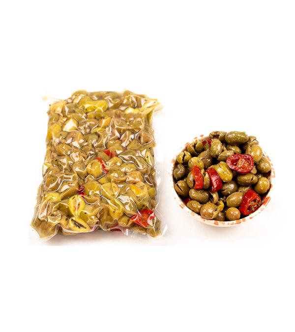 Olive Verdi Denocciolate alla Contadina 1kg
